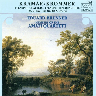 Eduard Brunner KROMMER, F.: Clarinet Quartets, Opp. 21, 82, 83 (Brunner, Amati Quartet)