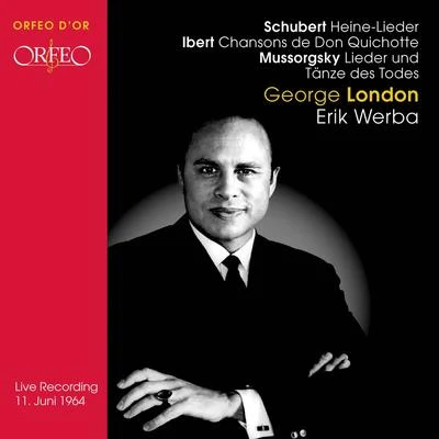 George London Vocal Recital: London, George - SCHUBERT, F.IBERT, J.MUSSORGSKY, M.P.DUPARC, H.