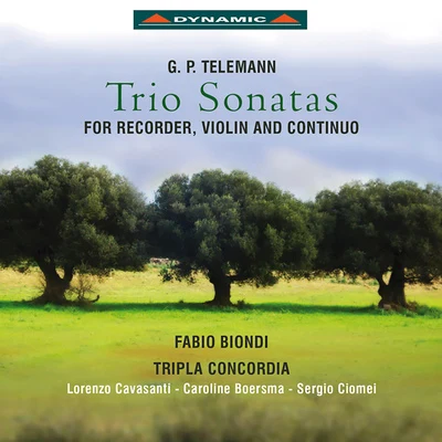 Fabio Biondi TELEMANN, G.P.: Trio Sonatas (Biondi, Tripla Concordia)