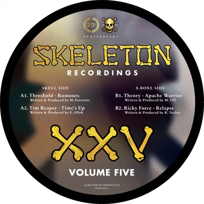 Theory/Threshold/Ricky Force/Tim Reaper Skeleton XXV Project Volume Five