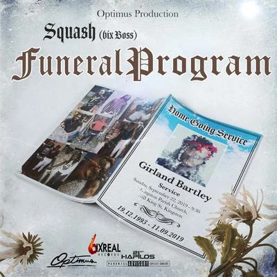 Squash Funeral Program