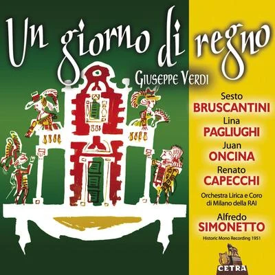 Alfredo Simonetto Cetra Verdi Collection: Un giorno di regno (Il finto Stanislao)