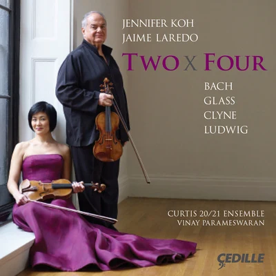 Jennifer Koh BACH, J.S.: Concerto for 2 Violins, BWV 1043CLYNE, A.: Prince of CloudsGLASS, P.: Echorus (Two x Four) (Jennifer Koh, J. Laredo)