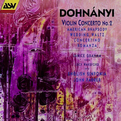 Janice Graham Dohnányi: Violin Concerto No. 2; American Rhapsody; Wedding Waltz; Harp Concertino etc