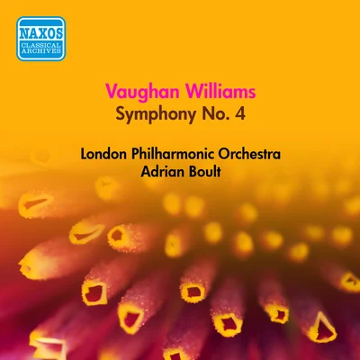 Adrian Boult VAUGHAN WILLIAMS, R.: Symphony No. 4 (Boult) (1953)