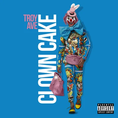 Troy Ave Clown Cake