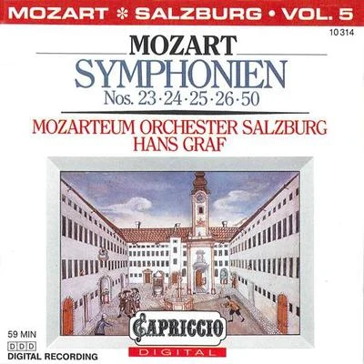 Hans Graf Mozart, W.A.: symphonies, Vol. 5 (Salzburg Mozart EU M orchestra, graf) - no是. 23, 24, 25, 26 安定 50