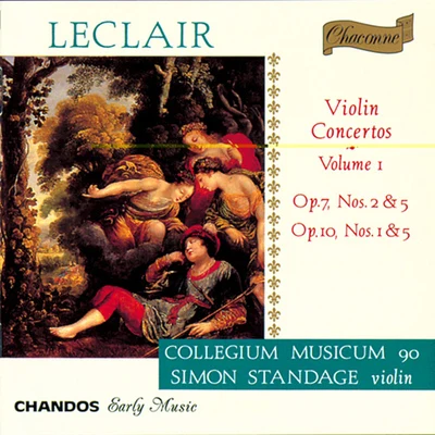 Simon Standage LECLAIR: Violin Concertos, Vol. 1