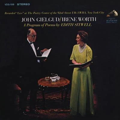 John Gielgud A Program of Poems by Edith Sitwell