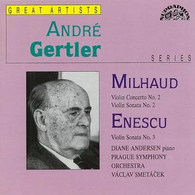 Prague Symphony Orchestra/Václav Smetáček/André Gertler/Diane Andersen MI哈u盾: violin concerto no. 2, violin sonata no. 2 - en E食醋: violin sonata no. 3