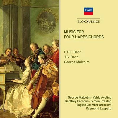 English Chamber Orchestra/Simon Preston/George Malcolm/Geoffrey Parsons/Raymond Leppard/Valda Aveling Music For Four Harpsichords