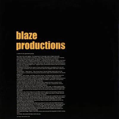 BLAZE Blaze Productions