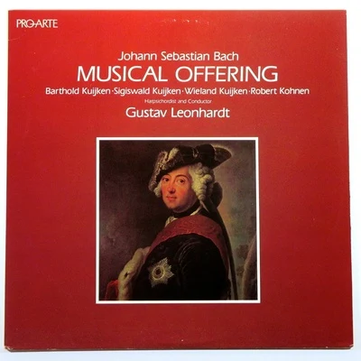 Gustav Leonhardt Bach:Offrande Musicale