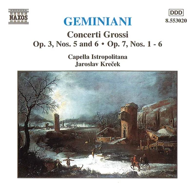 Capella Istropolitana GEMINIANI: Concerti Grossi, Vol. 2