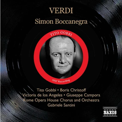 Tito Gobbi VERDI, G.: Simon Boccanegra (Gobbi, Christoff, los Angeles, Santini) (1957)