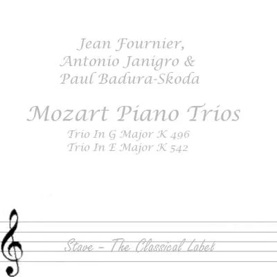 Jean Fournier Mozart Piano Trios Volume 2