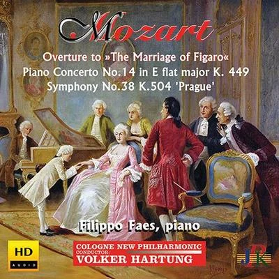 Volker Hartung MOZART, W.A.: Nozze di Figaro (Le): OverturePiano Concerto No. 14Symphony No. 38, Prague (Faes, Cologne New Philharmonic, Hartung)