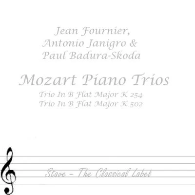 Jean Fournier Mozart Piano Trios Volume 1