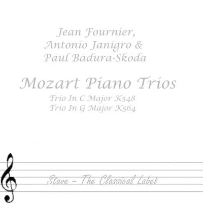 Jean Fournier Mozart Piano Trios Volume 3