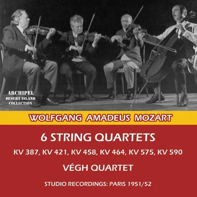 Sandor Vegh/Végh Quartet/Paul Szabo/Sandor Zöldy/Georges Janzer Mozart: String Quartets