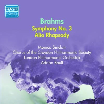 Adrian Boult BRAHMS: Symphony No. 3 (Boult) (1954)