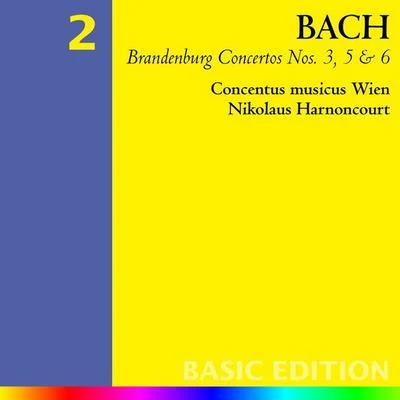 Concentus Musicus Wien/Nikolaus Harnoncourt Bach, JS : Brandenburg Concertos Nos 3, 5 & 6