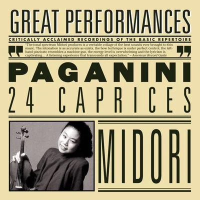 midori Paganini: 24 Caprices for Solo Violin, Op. 1