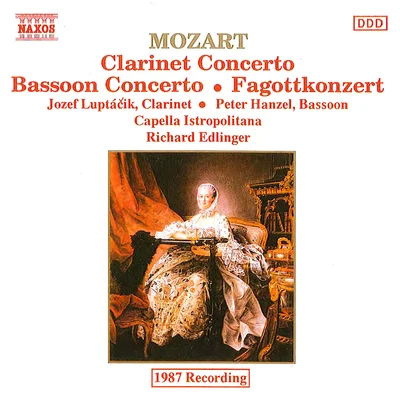 Capella Istropolitana Mozart: clarinet and bassoon concertos