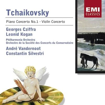 Constantin Silvestri/Leonid Kogan/André Vandernoot/Georges Cziffra Tchaikovsky:piano violin concertos