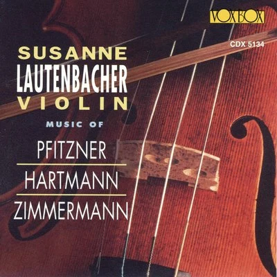 Susanne Lautenbacher Pfitzner, Hartmann Zimmermann: Violin Concertos String Quartets