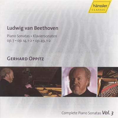 Gerhard Oppitz BEETHOVEN, L.: Piano Sonatas, Vol. 3 (Oppitz) - Nos. 4, 9, 10, 19, 20