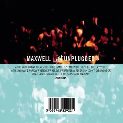 Maxwell MAXWELL MTV UNPLUGGED