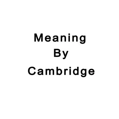 Cambridge Meaning