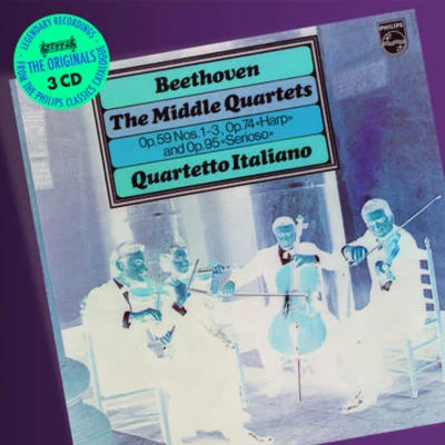 Quartetto Italiano Beethoven: the RA足mov sky quartets, op.59; string quartets, op.74 op.95