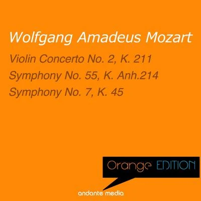 Susanne Lautenbacher orange edition - Mozart: violin concerto no. 2, K. 211 symphony no. 7, K. 45