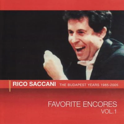 Rico Saccani Favorite Encores, Vol. 1