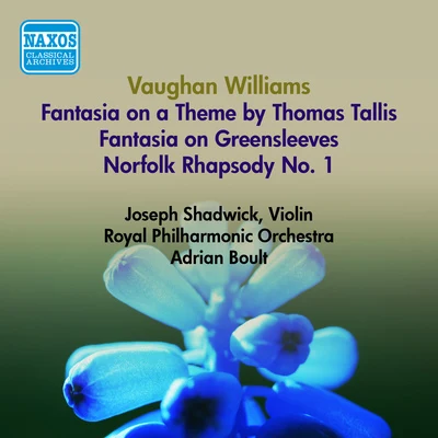 Adrian Boult VAUGHAN WILLIAMS, R.: English Folk Song Suite (excerpts)Norfolk Rhapsody No. 1Fantasia on a Theme by Thomas Tallis (Boult) (1953)