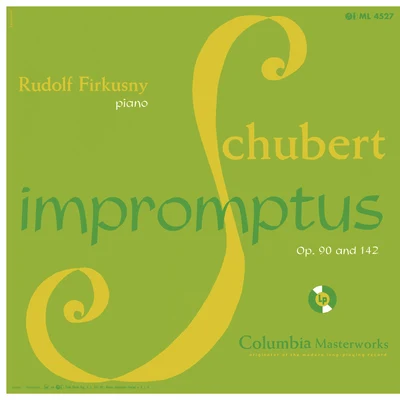 Rudolf Firkušný Schubert: Impromptus, D. 899, Op. 90 & D. 935, Op. 142 (Remastered)