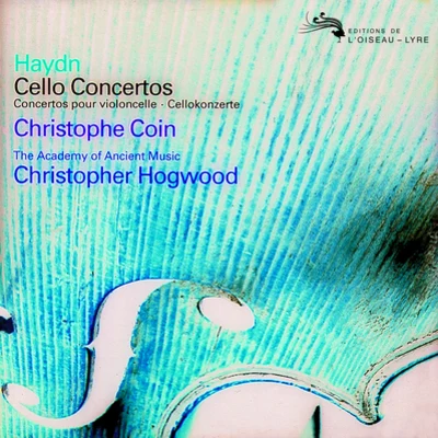 Christophe Coin Cello Concerto in D,H.VIIb No.2