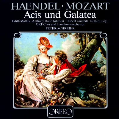 Peter Schreier MOZART, W.A.: Handel - Acis and Galatea [Opera] (Mathis, Rolfe-Johnson, ORF Chorus and Symphony, P. Schreier)