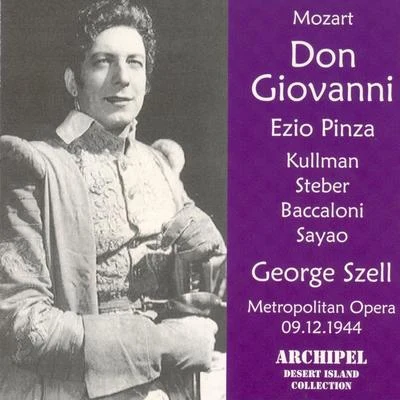 Ezio Pinza/Salvatore Baccaloni Wolfgang Amadeus Mozart: Don Giovanni (Metropolitan Opera 09.12.1944)