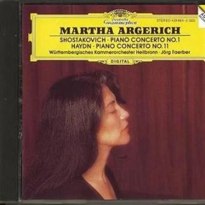 Martha Argerich/Jörg Faerber/Guy Touvron Shostakovich: piano concerto no. 1; Haydn: piano concerto no. 11