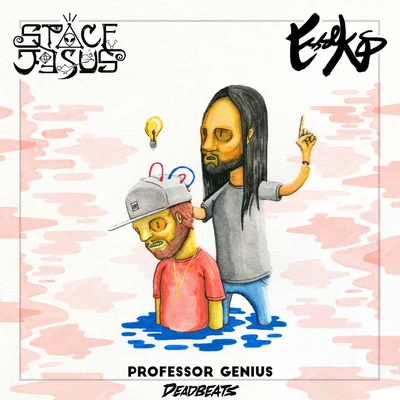 Space Jesus Professor Genius