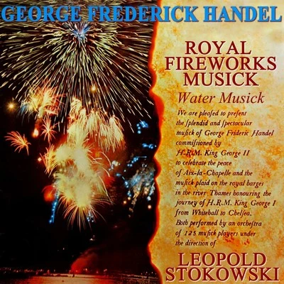 Rca Victor Symphony Orchestra/Léopold Stokowski Handel: Royal Fireworks Music