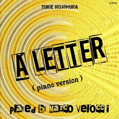 Marco Velocci A Letter (Piano Version)