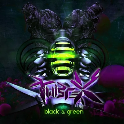 Twistex Black & Green