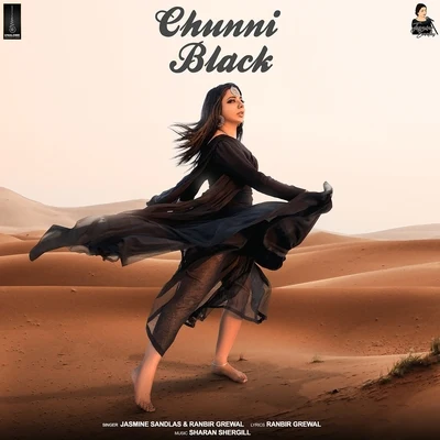 Ranbir Grewal/Jasmine Sandlas Chunni Black