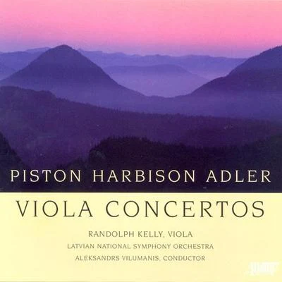 Randolph Kelly PISTONHARBISONADLER, S.: Viola Concertos (Randolph Kelly)