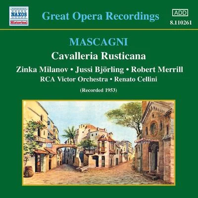 Renato Cellini MASCAGNI: Cavalleria Rusticana (Milanov, Bjorling) (1953)