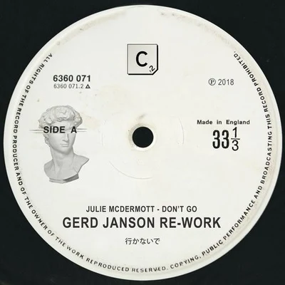 Gerd Janson Dont Go (Gerd Janson Re-work)